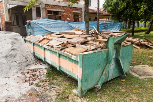 Eco-friendly garden waste recycling process in South London