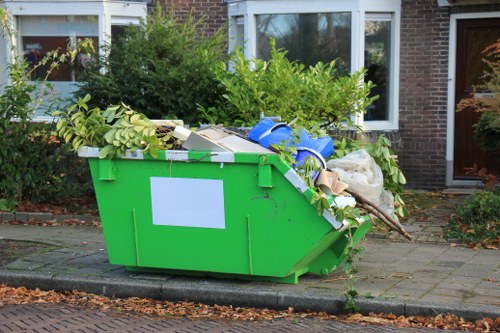 Recycling process in South London